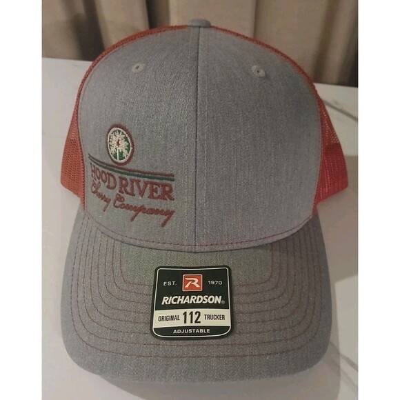 Hood River Cherry Company Richardson 112 Trucker Hat New - Picture 1 of 4